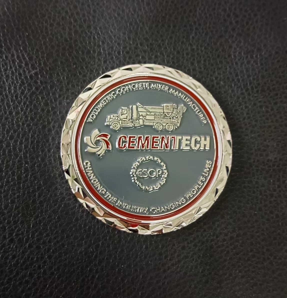 Cementech Challenge Coin