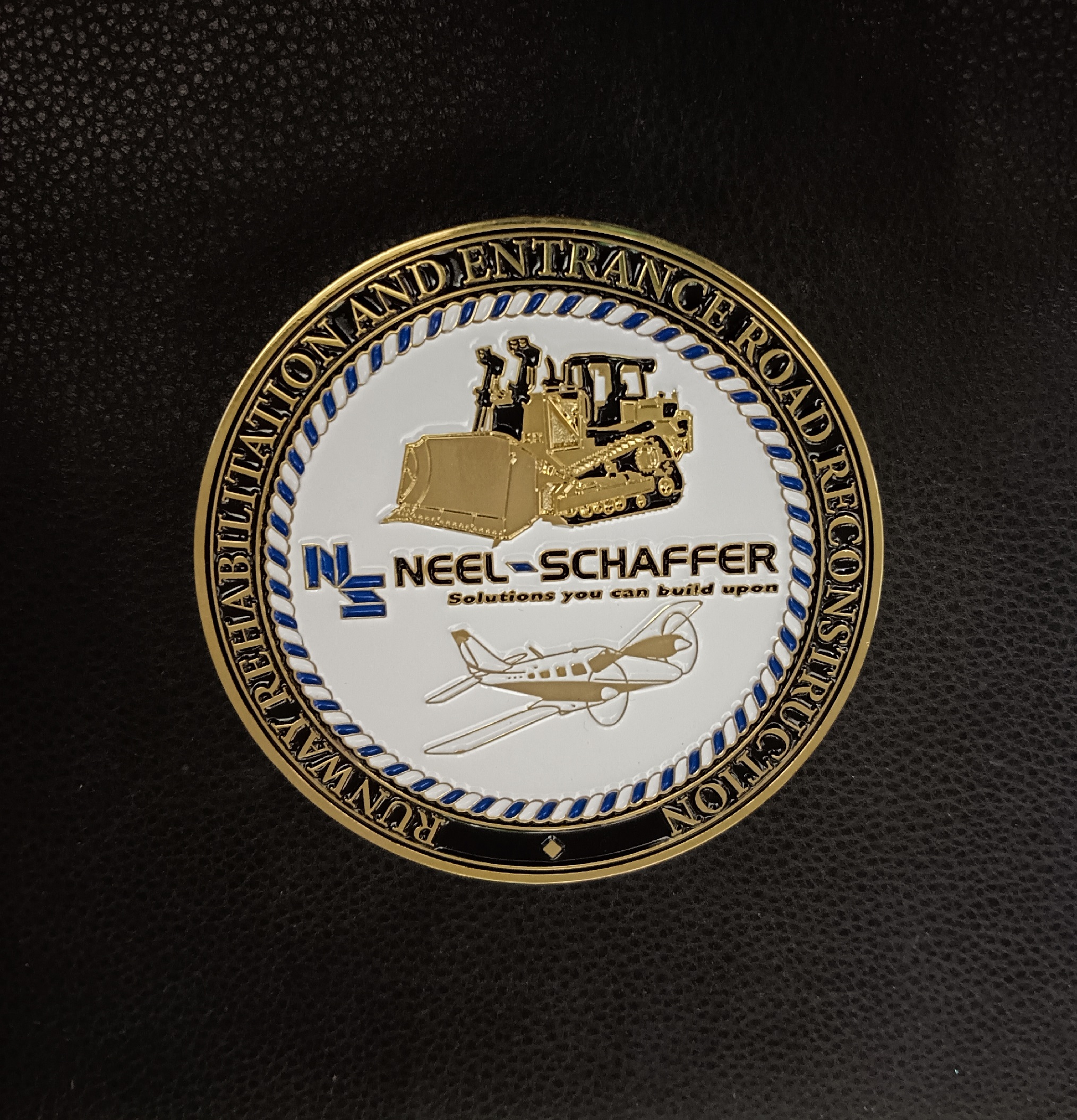 Construction Company Challenge Coin 2
