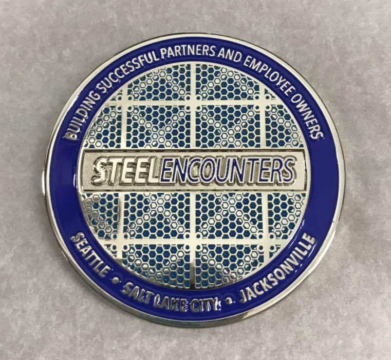 Construction Company Challenge Coin copy