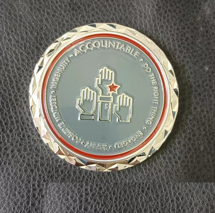 Corporate Values Challenge Coin