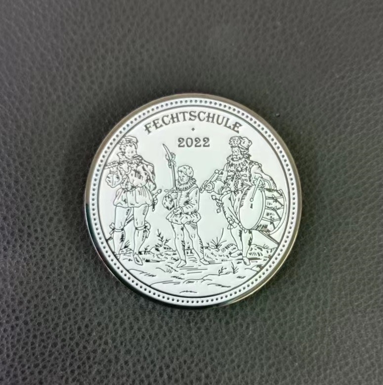 Fencing Challenge Coin