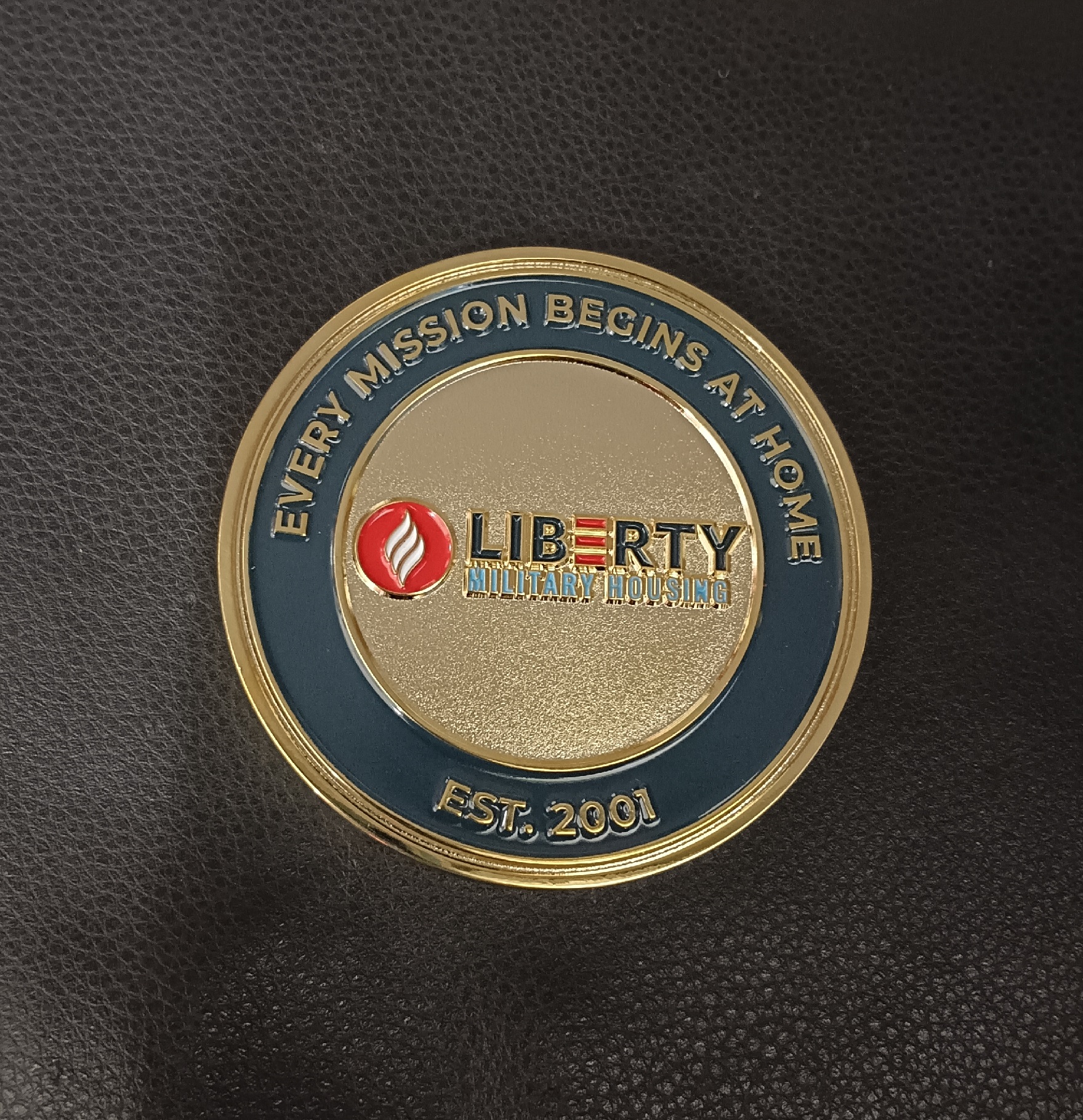 Military Housing Challenge Coin