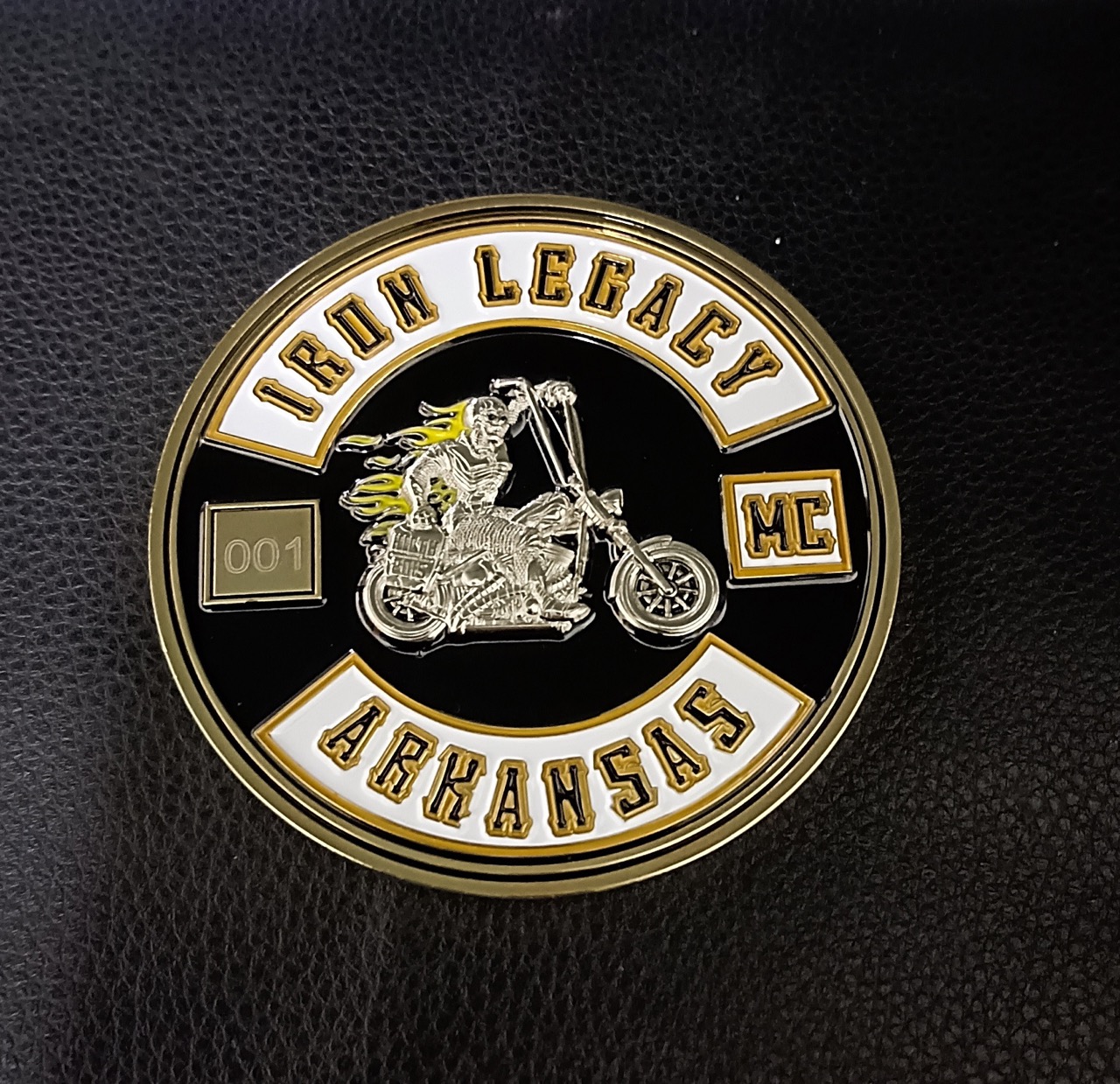 Motorcycle Club Coin
