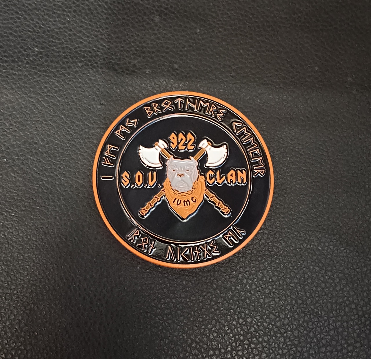 Motorcycle Club Coin