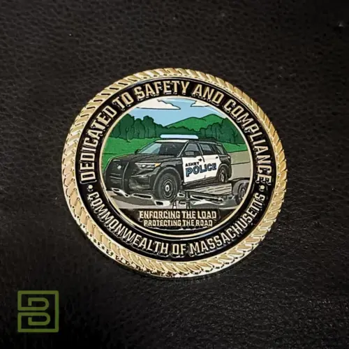 Police Vehicle Challenge Coins