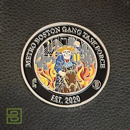 Gang Task Force Challenge Coins