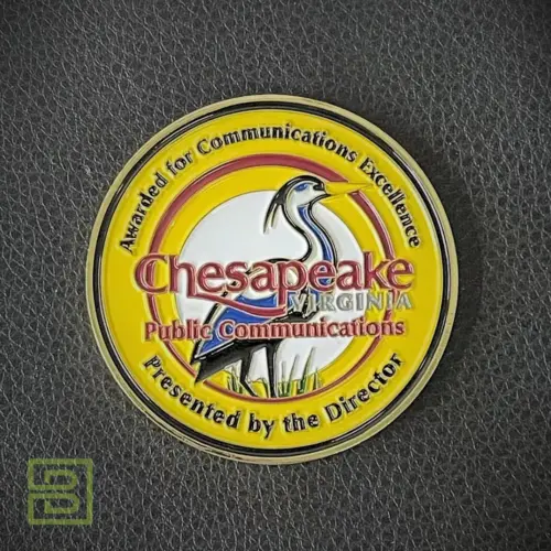 Award Challenge Coins