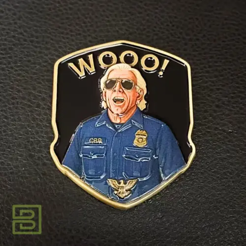 Law Enforcement UV Print Challenge Coins