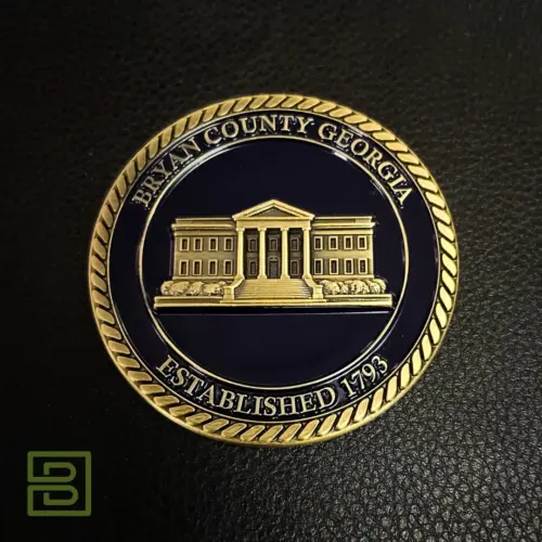 Rope Edge Challenge Coins