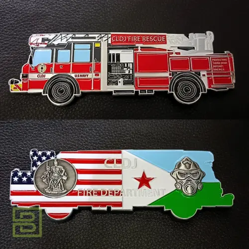 Custom Shape Challenge Coins