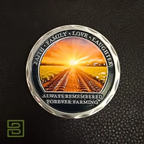 3D Mold + UV Print Challenge Coins