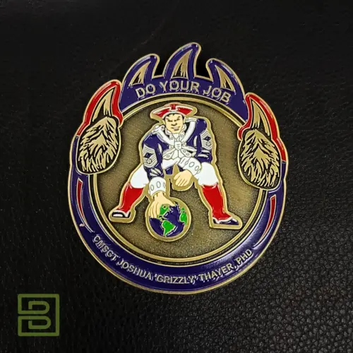 Custom Shape Challenge Coins