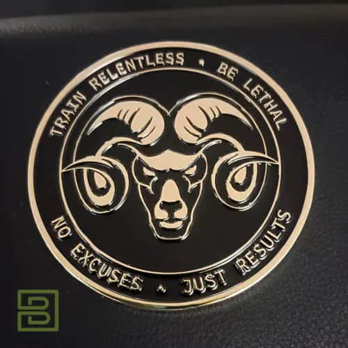 24k Gold Plating Challenge Coins