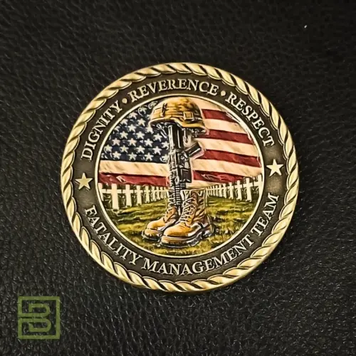 3D Mold + UV Print Challenge Coins
