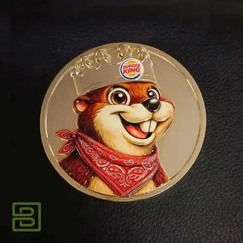 3D Mold + UV Print Challenge Coins