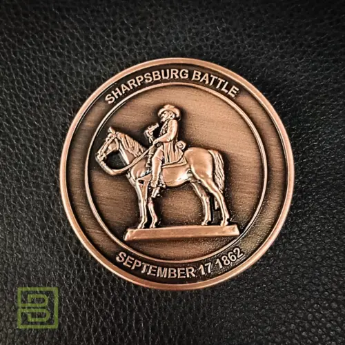 Antique Copper Plating Challenge Coins