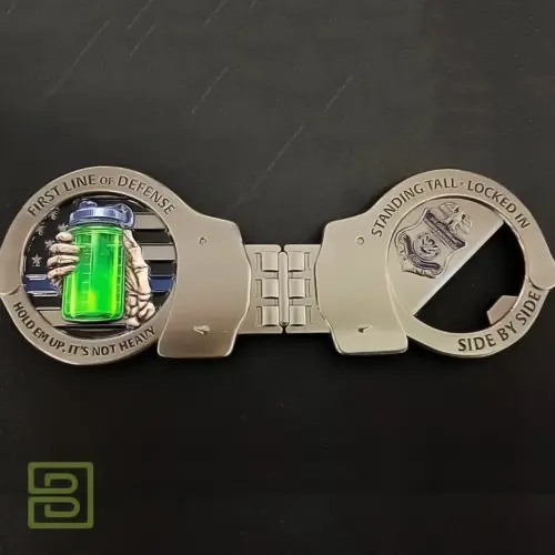 Custom Shape Challenge Coins