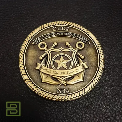 Rope Edge Challenge Coins