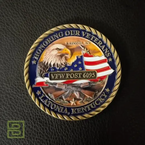 3D Mold + UV Print Challenge Coins