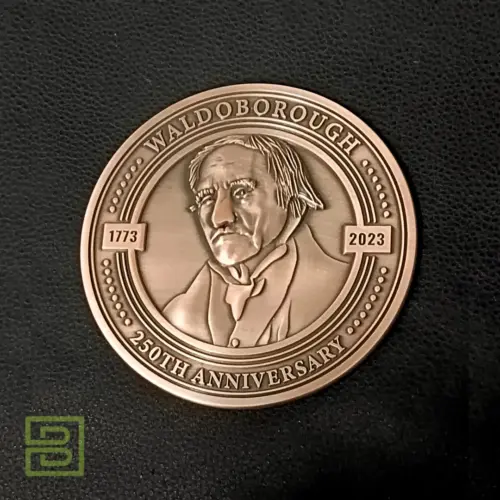 Town Anniversary Challenge Coins