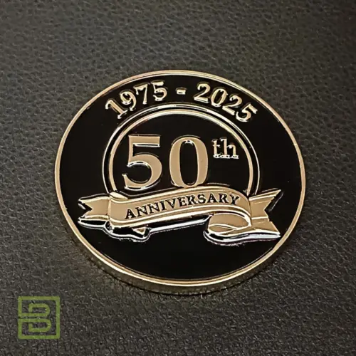 50th-Anniversary Challenge Coin
