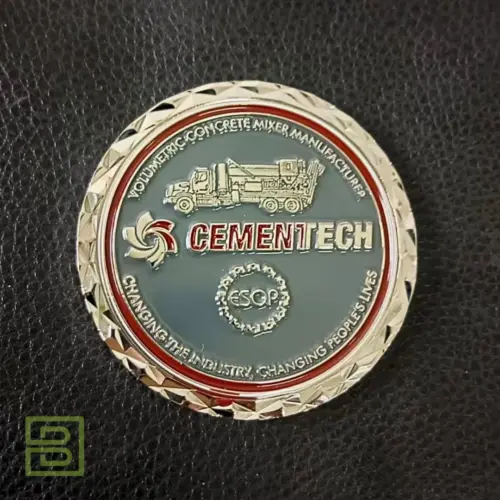 Cementech Challenge Coins