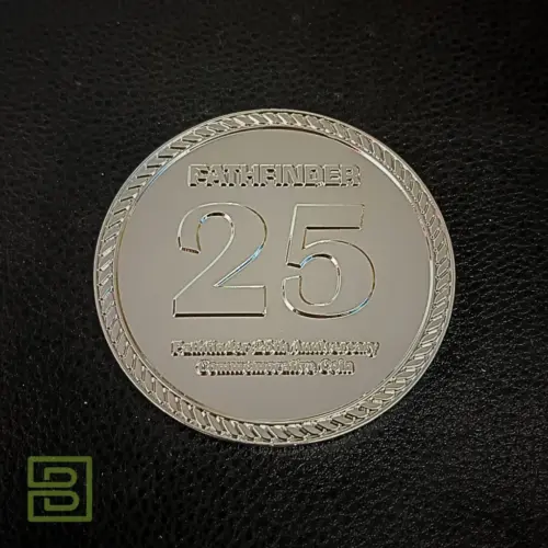 25th Anniversary Challenge Coins