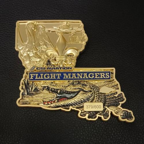 CSI Aviation Challenge Coins