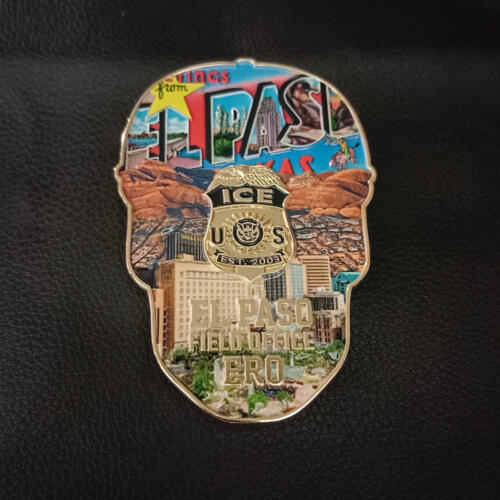 ICE-El Paso Skull Coins