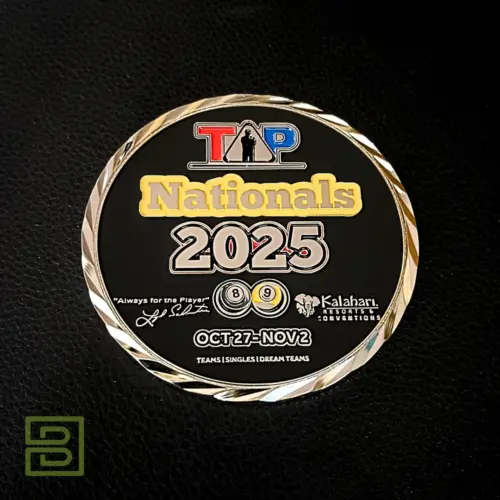 Pool-Competition Challenge Coins
