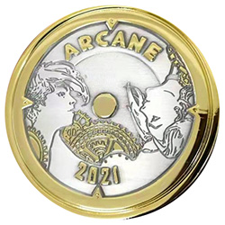 Chapado en oro de 24k o plata .999